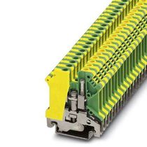 Conector Passagem Pa Verde E Amarelo 4Mm2 USLKG5 Phoenix Contact
