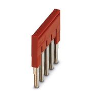 Jumper Plugavel 5,2X23X24,6Mm 5 Polos Vermelho FBS55 Phoenix Contact