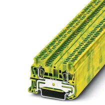 Conector Passagem Terra Pa Verde E Amarelo 0,08-1,5Mm2 Mola ST1,5PE Phoenix Contact