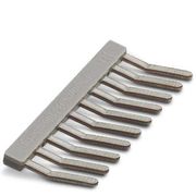 Ponte Inserção 10 Polos 5,2Mm Cinza Conector EBL105 Phoenix Contact