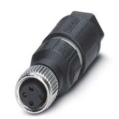 Conector Sensor Universal Reto Pu Tripolar M8 100 Macho Saccm8Fs3Qo0, SACCM8FS3QO0,5M Phoenix Contact