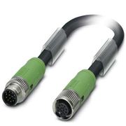 Conector Sensor Macho e Fêmea Reto Ip65 Ip67 12 Polos M12 3M Sac12Pms3,035 SAC12PMS3,035TFSSHSCO Phoenix Contact