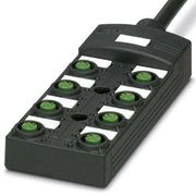 Caixa Sensores M12 2Leds Tetrapolar X8Vias 10M SACB88L10,0PURSCOP Phoenix Contact