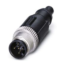 Conector Sensor Macho Reto 5 Polos M12 SAC5PM12MSCANTR Phoenix Contact
