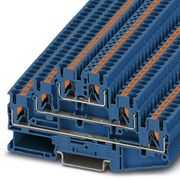 Borne Preto 2,5-3L Bu 3210509 PT2,53LBU Phoenix Contact