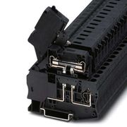 Conector Passagem Pa Preto 400V 10A 4Mm2 Para Fusl G 6,3X32 St4Hesi(6 ST4HESI(6,3X32) Phoenix Contact