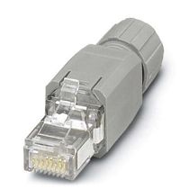Conector Rj45 Fêmea Blind Tetrapolar Cat 5E Cinza VSVARANRJ45Q Phoenix Contact