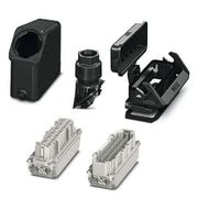 Conjunto Conec Plast Para Tomada Multipolar HCEVOB24PTBWSCHHM32PLRBK Phoenix Contact