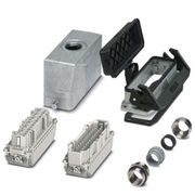 Conjunto Conector 24 Polos Alum 26-14Awg HCSTAB24PTBWSCLTM32ELCAL Phoenix Contact