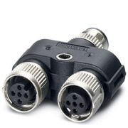 Distribuidor Y 3 Polos Conector Reto M12 1403627 SAC3PM12Y2XM12FS3L Phoenix Contact