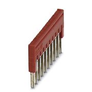 Jumper Plugavel 3,5Mm 10 Polos Vermelho FBS103,5 Phoenix Contact