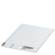 Plaqueta Identificação Pvc Branco Cola 189Pc 15X5Mm USEMLP(15X5) Phoenix Contact