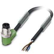Conector Sensor Macho Ang Tetrapolar M12 3M SAC4PM12MR3,0PUR Phoenix Contact