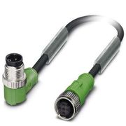 Conector Sensor Macho e Fêmea Rt/Ang Pu Tetrapolar M12 3M Sac4Pm12Mr3,0Purm12 SAC4PM12MR3,0PURM12FS Phoenix Contact