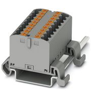 Bloco Conector Passagem Verde 500V 24A 12C 0,14-4Mm2 Ptfix12X2,5Ns35A PTFIX12X2,5NS35AGN Phoenix Contact