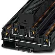 Conector Porta Fusivel Pa Preto G(5,0 X 20Mm) 28A 4,00Mm2 Pttb PTTB4HESILED24(5X20) Phoenix Contact
