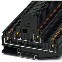 Conector Porta Fusivel Pa Preto G(5,0 X 20Mm) 28A 4,00Mm2 Pttb PTTB4HESILED24(5X20) Phoenix Contact