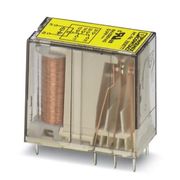 Relé Industrial Plug-In 24Vcc 6A 2Rev RELSR24DC2X21FG Phoenix Contact