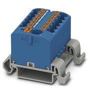 Bloco Conector Passagem Azul 690V 24A 13C 0,14-4Mm2 Ptfix612X2,5Ns35 PTFIX612X2,5NS35ABU Phoenix Contact