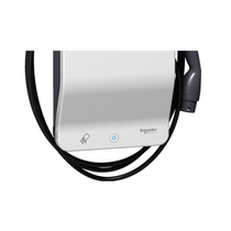 Carregador Para Carro Elétrico Evlink Smart Wallbox 7,4KW 32A 220V 1P+N Com Cabo Tipo T2 Rfid EVB1A7PCRI - Schneider