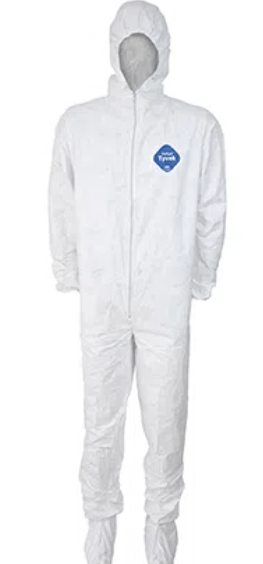 Macacão Tyvek Branco Com Capuz XXXG TYCHF5S D14788272 - DUPONT