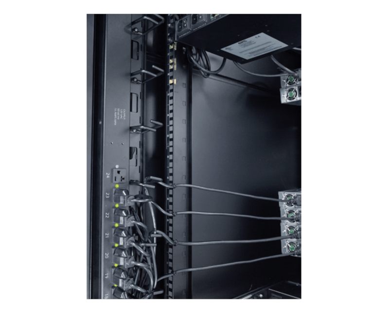 Organizador de Cabos Vertical Preto AR8442 APC - Dimensional | Demonstração do produto