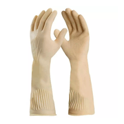 Luva Latex Natural 370 Mm Tamanho 8/M Longatex DA2020   M  00 DVS