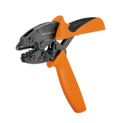 Alicate Crimpar Conector Sem Isolamento 0,5-6Mm Preto E Laranja HTN 21 Weidmuller Conexel