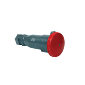 Tomada Industrial Não Metálica Extensão Movel/Acoplamento 3 Polos + Terra 125A 250V Azul 9H Com Tampa S4659 Steck