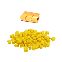 Anilha Poliamida 6.6 Amarela 0,50 A 1,50 Mm2 2 W1 - Hellermann