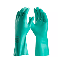 Luva Proteção Química Nitrílica Verde 330 mm Nitrasolv DA36201 Tamanho XG CA 25313 Danny