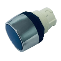 Botão Redondo Metálico Azul 22mm 1NF Impulso 12800106 Ace Schmersal