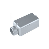 Condulete Alumínio LB 3/4" Sem Rosca Cinza MunseLL N6.5 Sem Tampa Sem Vedação LBSR151 Wetzel
