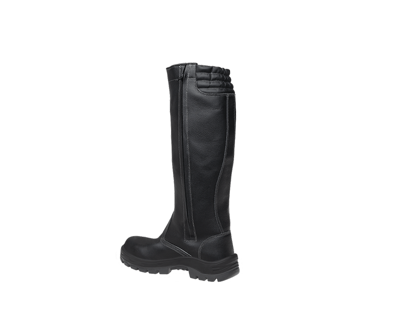 Coturno-Seguranca-Preta-Bidensidade-Bico-De-Composite-Zip-Tam-45-50C32MatcPalmilha-Anti-Perfurante-MARLUVAS