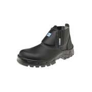 Bota Microfibra Elástico Bidensidade Bico De Composite Palmilha Anti Perfurante Preta 70B19C Tamanho 48 CA 34554 Marluvas
