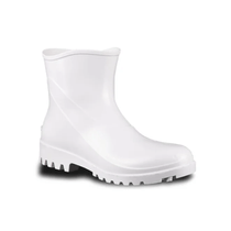 Bota Profissional PVC Branca Cano Curto Com Forro Sem Bico 82BPC600 Tamanho 33 CA 37456 Bracol