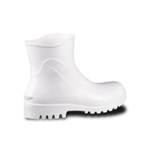 Bota Profissional PVC Branca Cano Curto Com Forro Sem Bico 82BPC600 Tamanho 33 CA 37456 Bracol