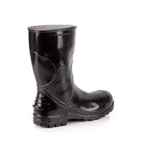 Bota PVC Preta Cano Longo Sem Forro Tamanho 39 85Bpl600Sfacqualev CA 37455 Bracol