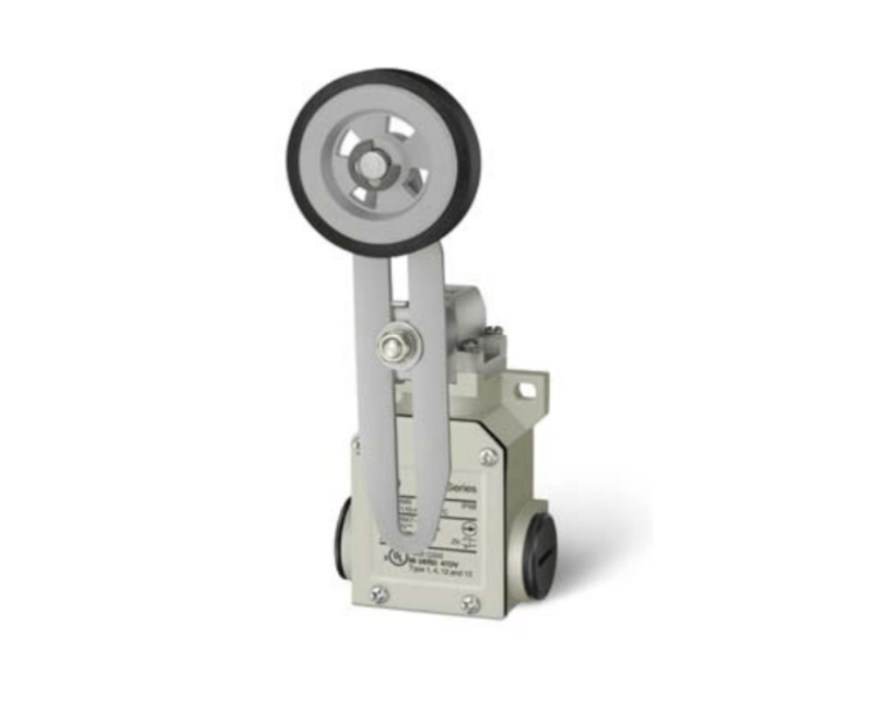 Chave Fim Curso Metálico Alumínio Alavanca Roldana 1NA+1NF LB41YL2