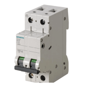 Disjuntor Mini Bipolar 20a 220/380VCA C 6KA 5SL62207MB Siemens