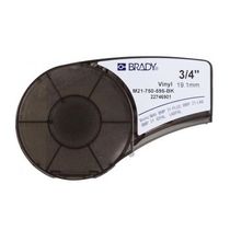 Etiqueta Vinil 19,05Mmx6,4M Br/Pt Bmp21/Plus M21750595BK - Brady