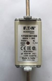 Fusivel Nh 1 U/R 690V 400A 200Ka Din43620 170M3819D - Bussmann