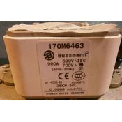 Fusivel Nh 3 U/R 690V 900A 200Ka 170M6463 - Bussmann