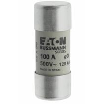 Fusivel Cartucho 22X58Mm Ret 500Vca 100A 120Ka C22G100 - Bussmann
