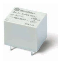 Rele Ind 5 Pinos 24Vcc 10A 1Rev REVERS 36.11.9.024.4011 - Finder