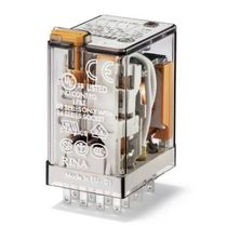 Rele Ind Plug-In 12V 2Rev Fix Base 553290120040 - Finder