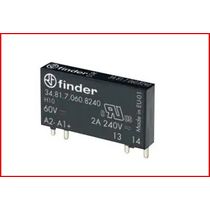 Rele Estado Solido 240V 2-6A 60Vcc 1Na SSR - Finder
