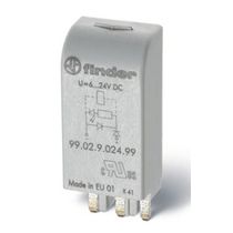 Rele Ind Plug-In Led 110Vcc/220Vcc 9902922099 - Finder