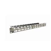 Patch Panel 24P Rj45 Blind Cat5E/6/6A 19" 35050203 - Furukawa
