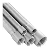 Eletroduto Rígido Metálico Aço Carbono Galvanizado Eletrolítico Médio Com 1 Luva 0,90mm 1.1/2 " Bsp 3000 Mm - ECEDE25  - ELECON